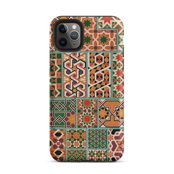 Middle Ages Pattern Design - Auguste Racinet Iphone Case, 11 Pro Max / Matte, Patterned Smartphone Case