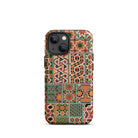 Middle Ages Pattern Design Auguste Racinet Iphone Case, 13 Mini / Matte, Patterned Phone Case