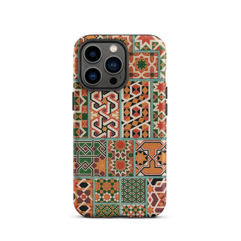 Middle Ages Pattern Design - Auguste Racinet Iphone Case, 13 Pro / Matte, Patterned Smartphone Case