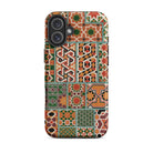 Middle Ages Pattern Design Auguste Racinet Iphone Case, 16 Plus / Matte, Patterned Smartphone Case