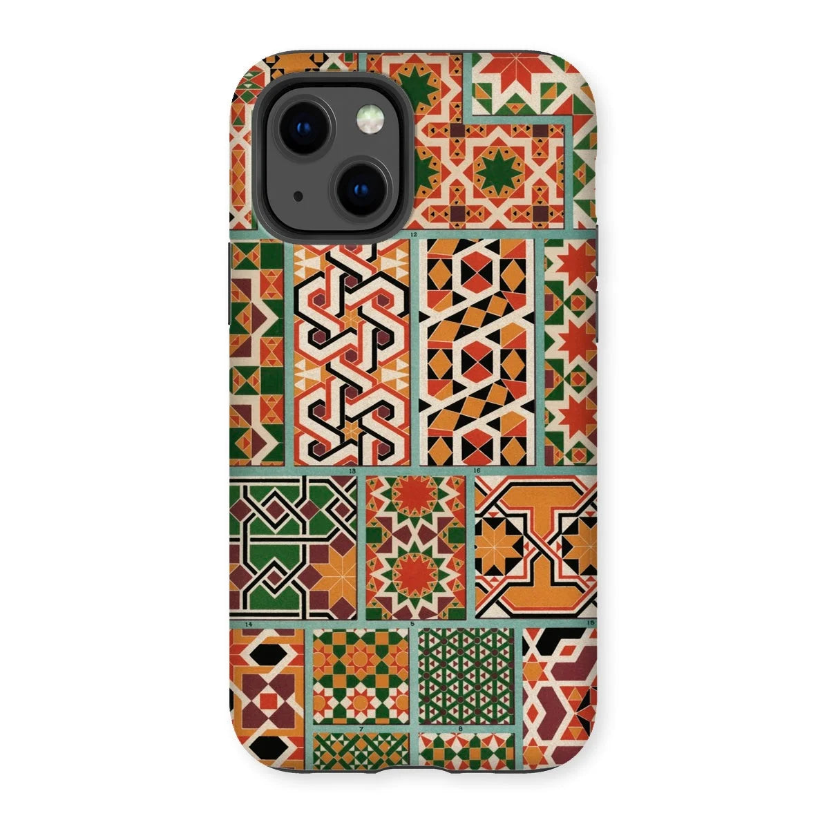 Middle Ages Pattern Design - Auguste Racinet Iphone Case 13 / Matte Mobile Phone Cases