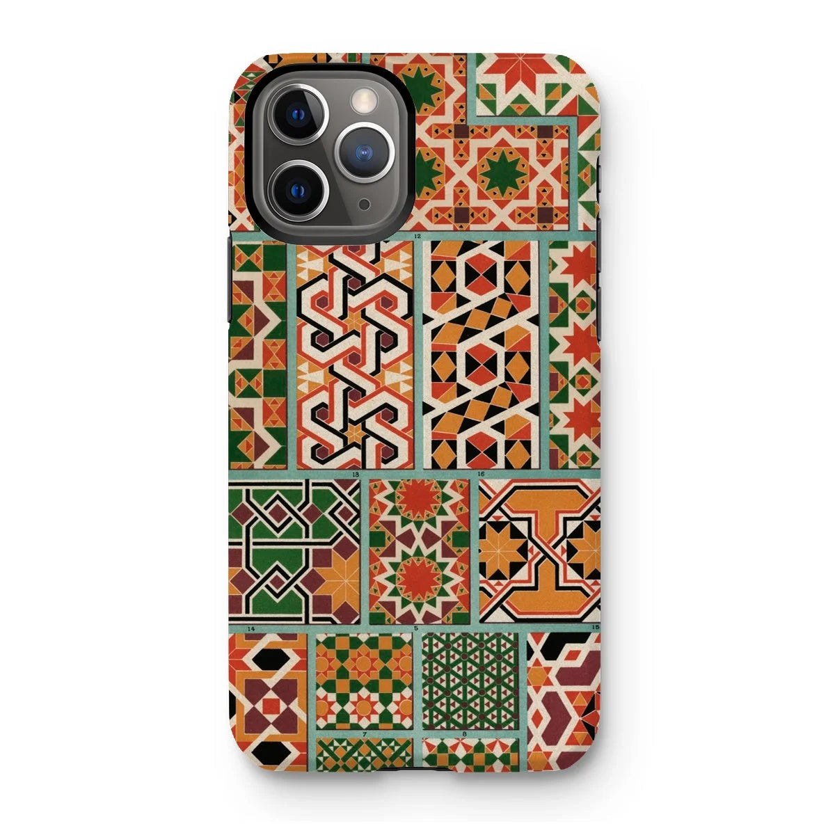 Middle Ages Pattern Design - Auguste Racinet Iphone Case 11 Pro / Matte Mobile Phone Cases