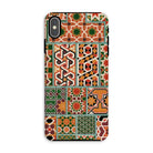 Middle Ages Pattern Design - Auguste Racinet Iphone Case Xs Max / Matte Mobile Phone Cases