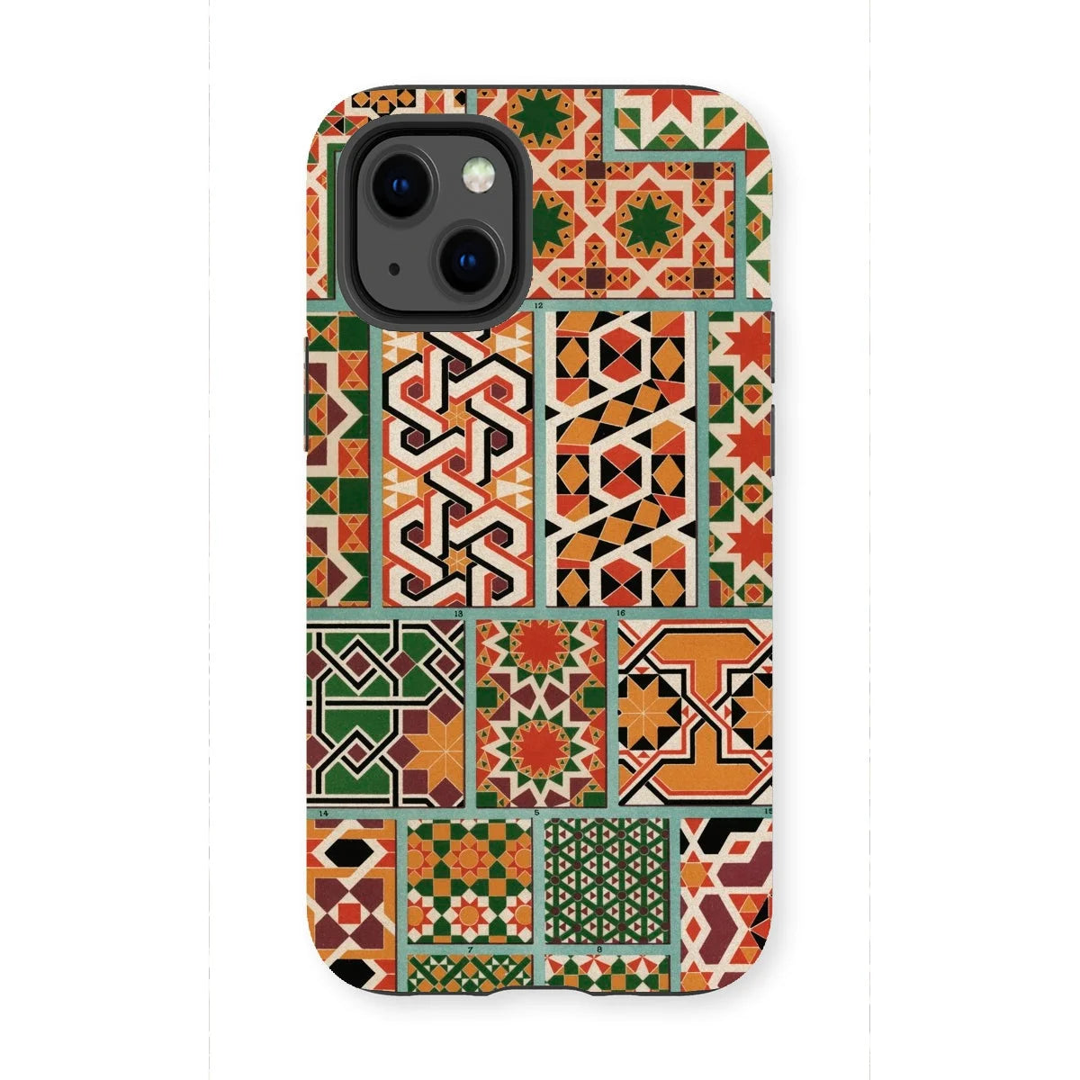 Middle Ages Pattern Design - Auguste Racinet Iphone Case 13 Mini / Matte Mobile Phone Cases