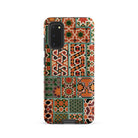 Middle Ages Pattern Design Auguste Racinet Samsung Case, Galaxy S20 / Matte, Smartphone Case Colorful Mosaic Pattern Geometric Star Designs