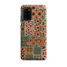 Middle Ages Pattern Design Auguste Racinet Samsung Case, Galaxy S20 Plus / Matte, Smartphone Case Colorful Mosaic Pattern