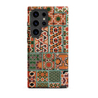 Middle Ages Pattern Design Auguste Racinet Samsung Case, Galaxy S24 Ultra / Matte, Smartphone Multicolored Geometric Pattern Case