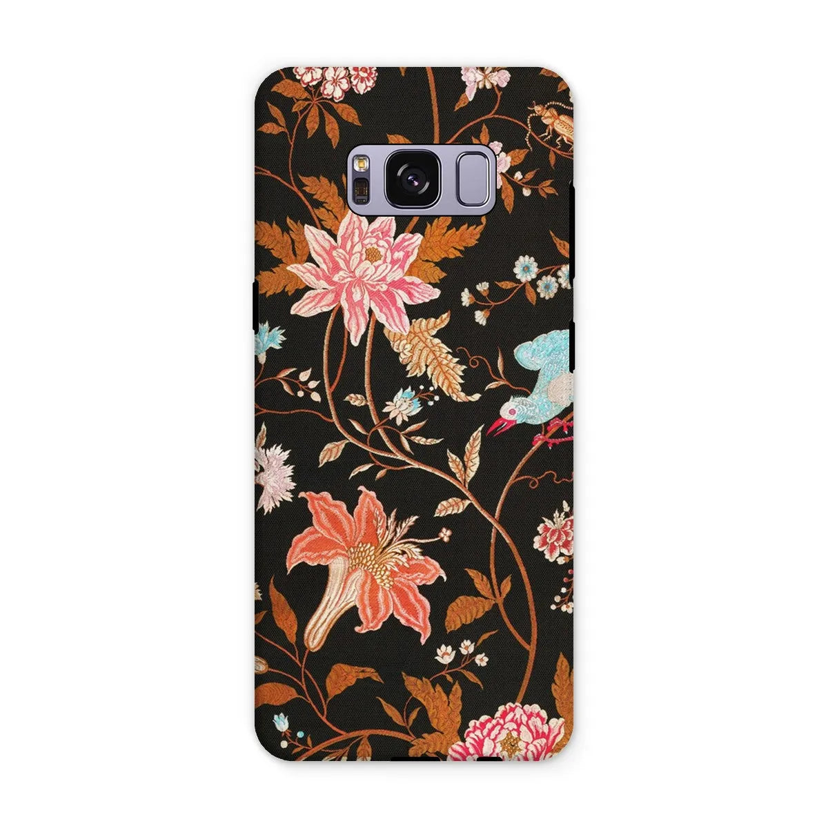 Midnight Call - Indian Aesthetic Fabric Art Phone Case - Samsung Galaxy S8 Plus / Matte - Mobile Phone Cases