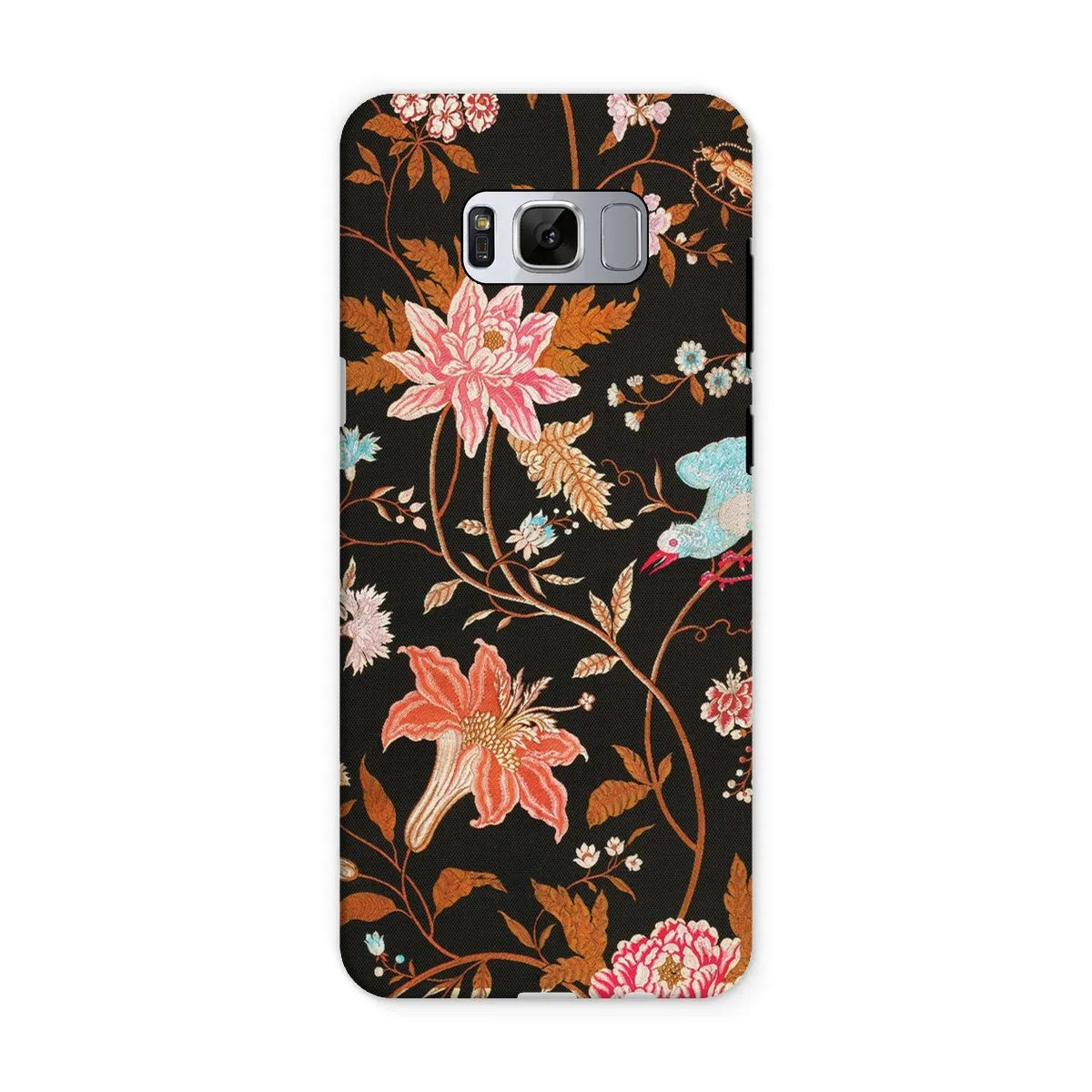 Midnight Call - Indian Aesthetic Fabric Art Phone Case - Samsung Galaxy S8 / Matte - Mobile Phone Cases - Aesthetic Art