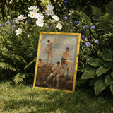 Midsummer Morning - Henry Scott Tuke Art Print / Canvas, Posters Prints & Visual Artwork, Toby Leon