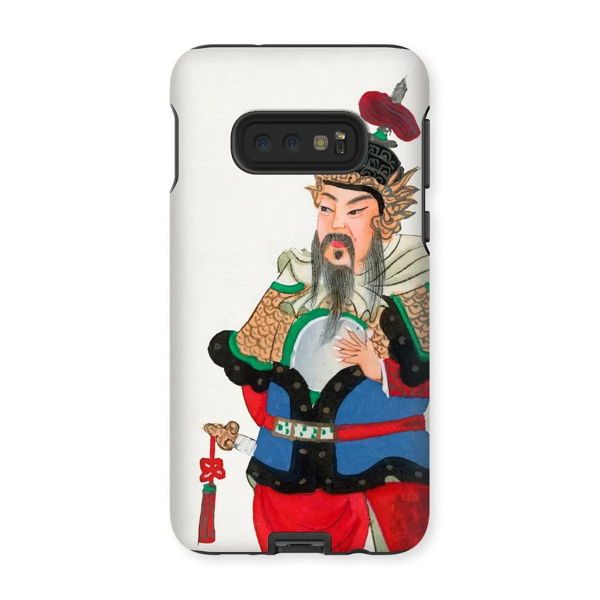 Military Commander - Aesthetic Chinese Art Phone Case - Samsung Galaxy S10e / Matte - Mobile Phone Cases - Aesthetic Art