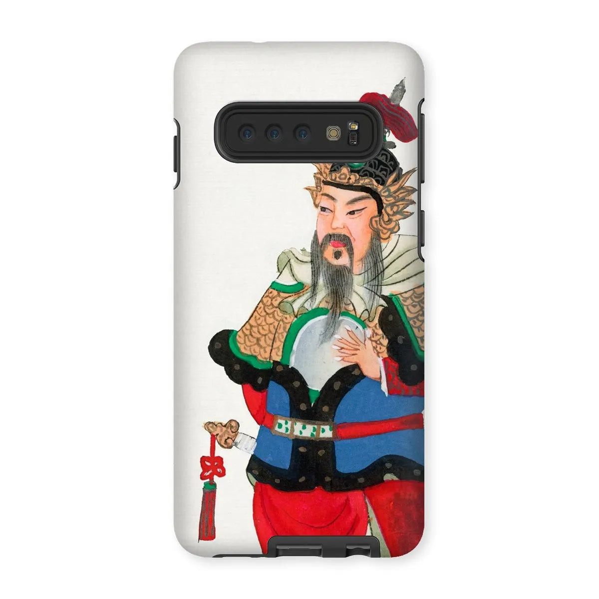 Military Commander - Aesthetic Chinese Art Phone Case - Samsung Galaxy S10 / Matte - Mobile Phone Cases - Aesthetic Art