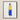 Military Man - Qing Dynasty Framed Canvas, Painting Chinese Man Traditional Clothing Yellow Blue Skirt