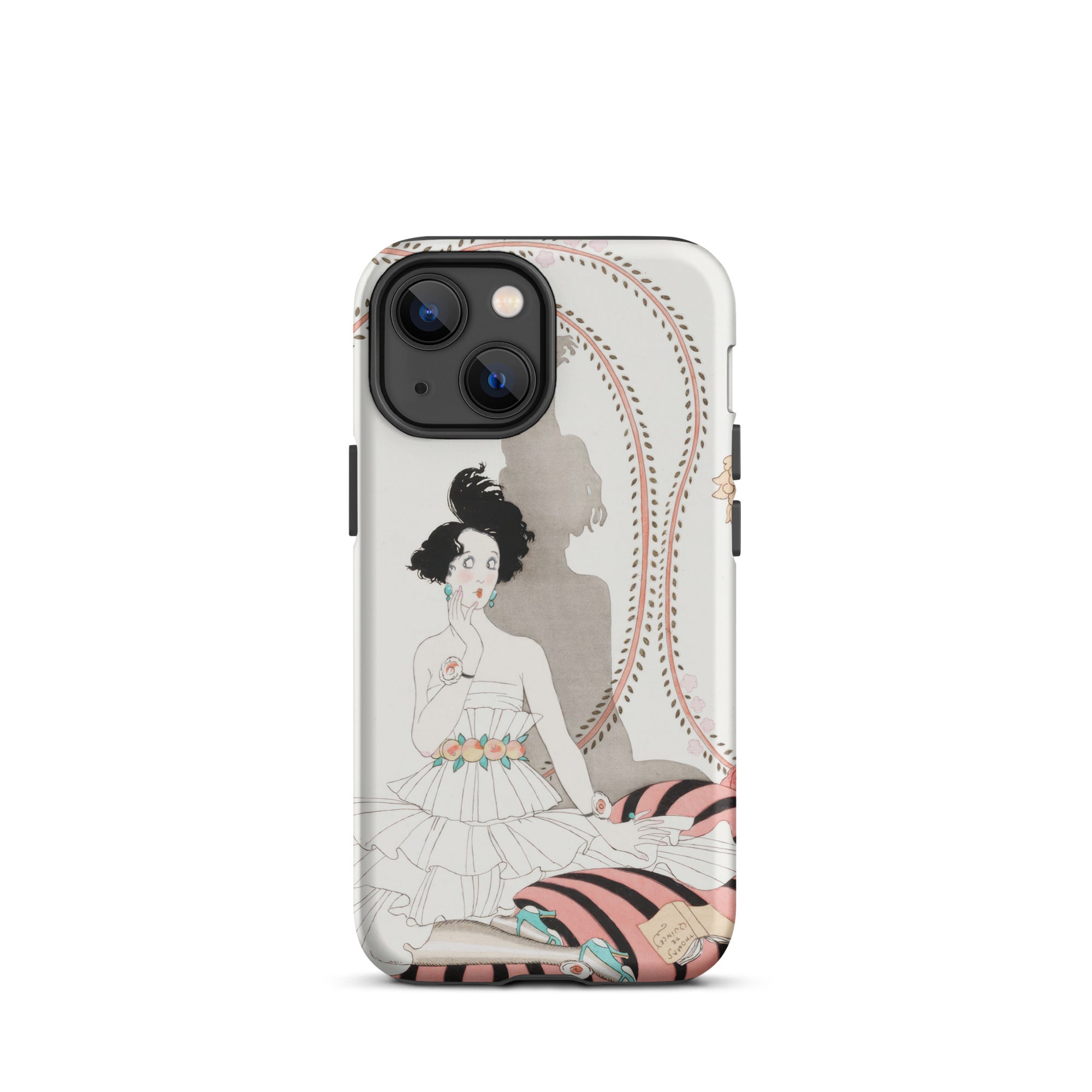 Minuit - George Barbier Iphone Case, 13 Mini / Matte, Iphone Case Vintage Art Deco Design