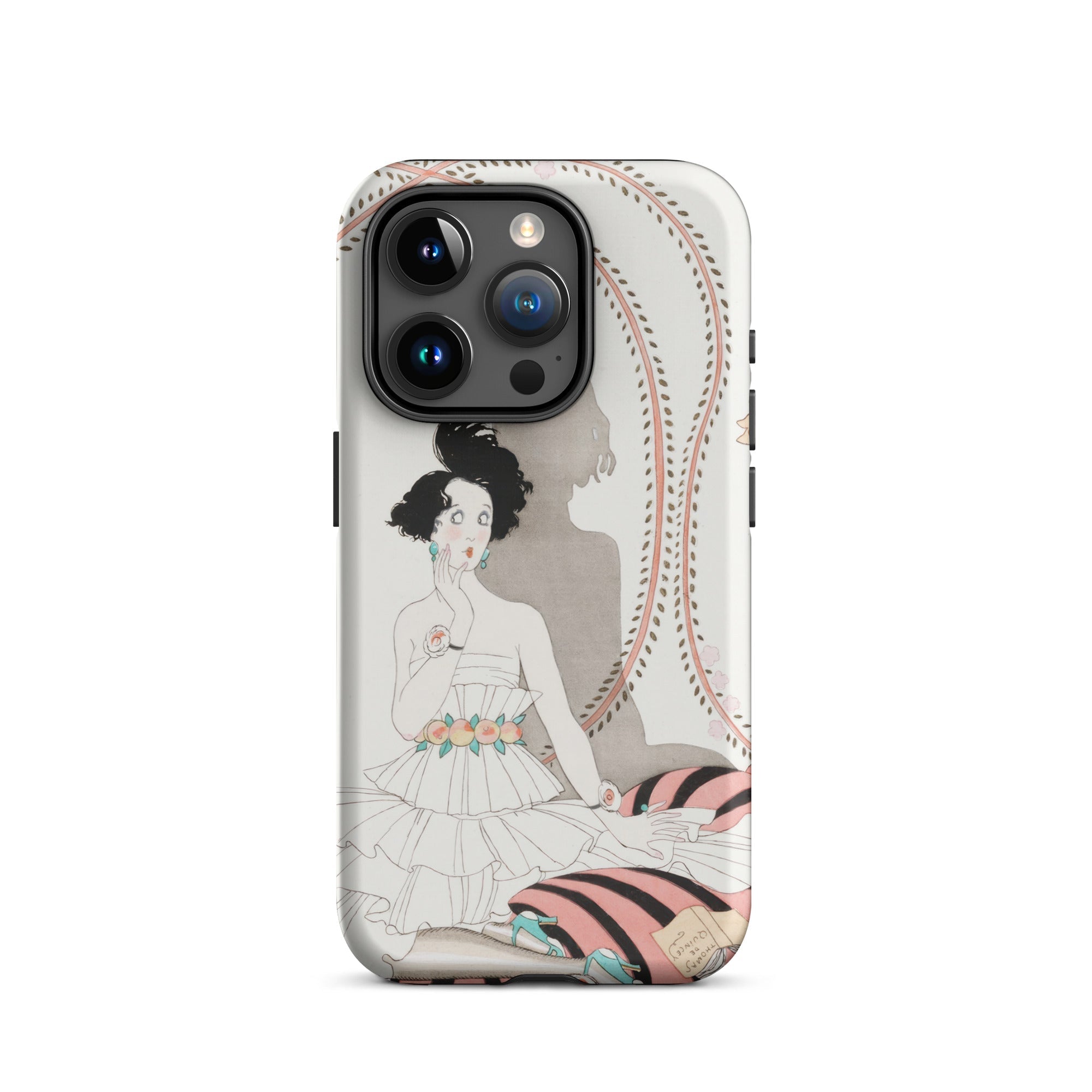 Minuit - George Barbier Iphone Case, 15 Pro / Matte, Art Deco-style Phone Case