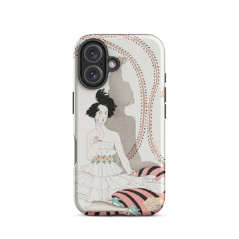 Minuit - George Barbier Phone Case Iphone 16 / Matte Art Deco Phone Case George Barbier’s Minuit, Captivating Iphone Case, 1920s Parisian