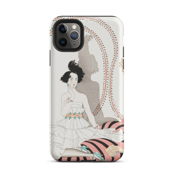 Minuit - George Barbier Phone Case Iphone 11 Pro Max / Matte Art Deco Iphone Case George Barbier’s Minuit, Captivating Case, 1920s Parisian