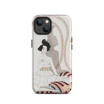 Minuit - George Barbier Phone Case Iphone 13 / Matte Art Deco-style Phone Case George Barbier’s Minuit, Captivating Iphone Case, 1920s