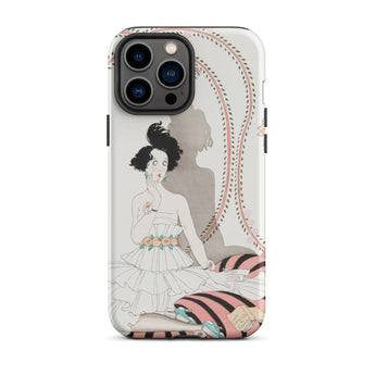 Minuit - George Barbier Phone Case Iphone 13 Pro Max / Matte Iphone Case Vintage Illustration George Barbier’s Minuit, Captivating Case,