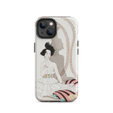 Minuit - George Barbier Phone Case Iphone 14 / Matte Phone Case Vintage Illustration George Barbier’s Minuit, Captivating Iphone Case,