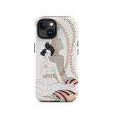 Minuit - George Barbier Phone Case Iphone 15 / Matte Iphone Case Vintage Illustration George Barbier’s Minuit, Captivating Case, 1920s
