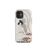 Minuit - George Barbier Phone Case Iphone 12 Mini / Matte Iphone Case Vintage Woman Design George Barbier’s Minuit, Captivating Case, 1920s