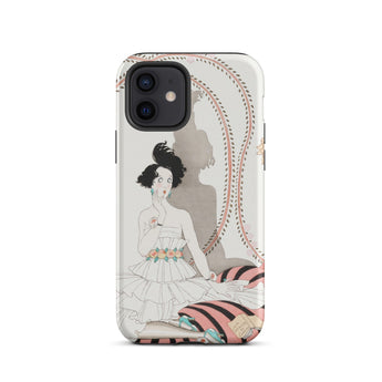 Minuit - George Barbier Phone Case Iphone 12 / Matte Art Deco-style Phone Case George Barbier’s Minuit, Captivating Iphone Case, 1920s