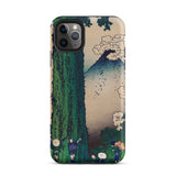 Mishima Pass - Katsushika Hokusai Iphone Case, 11 Pro Max / Matte, Phone Case Japanese Art
