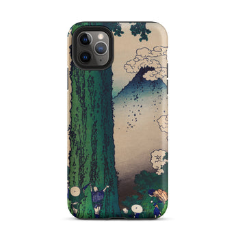 Mishima Pass - Katsushika Hokusai Iphone Case, 11 Pro Max / Matte, Phone Case Japanese Art