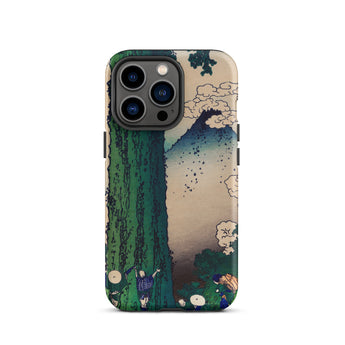 Mishima Pass - Katsushika Hokusai Iphone Case, 13 Pro / Matte, Artistic Phone Case