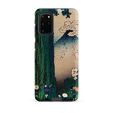 Mishima Pass - Katsushika Hokusai Phone Case Samsung Galaxy S20 Plus / Matte Phone Case Vibrant Traditional Japanese Woodblock Print Design