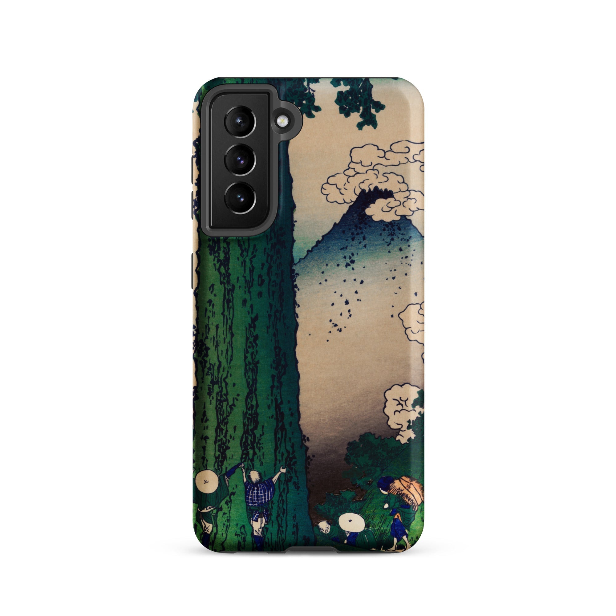 Mishima Pass Katsushika Hokusai Samsung Case, Galaxy S21 / Matte, Phone Case Japanese Style Landscape Design