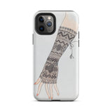 Mitt - Lillian Causey 1930s Fashion Art Iphone Case, 11 Pro / Matte, Phone Case Lace-gloved Hand Design