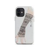 Mitt - Lillian Causey 1930s Fashion Art Iphone Case, 12 / Matte, Phone Case Lace-gloved Hand Design