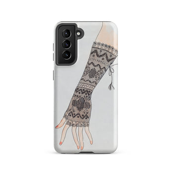 Mitt - Lillian Causey 1930s Fashion Art Phone Case, Samsung Galaxy S21 / Matte, Mobile Cases, Toby Leon