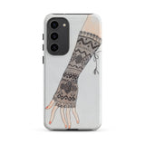 Mitt - Lillian Causey 1930s Fashion Art Phone Case, Samsung Galaxy S23 Plus / Matte, Mobile Cases, Toby Leon