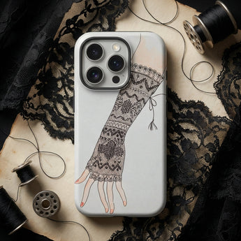 Mitt - Lillian Causey 1930s Fashion Art Iphone Case, Mobile Phone Cases, Toby Leon