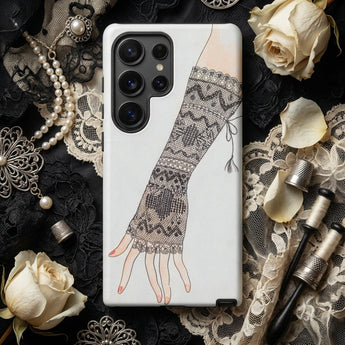 Mitt - Lillian Causey 1930s Fashion Art Samsung Galaxy Case, Mobile Phone Cases, Toby Leon