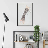 Mitt - Lillian Causey 1930s Lace Glove Art Print / Canvas, Posters Prints & Visual Artwork, Toby Leon