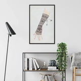 Mitt - Lillian Causey 1930s Lace Glove Art Print / Canvas, Lillian Causey’s Mitt, Causey Art Print, Haute Couture Marvel