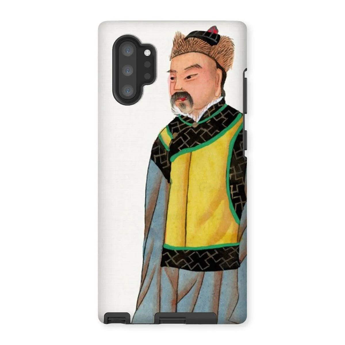 Mongolian Nobleman - Art Phone Case - Samsung Galaxy Note 10p / Matte - Mobile Phone Cases - Aesthetic Art