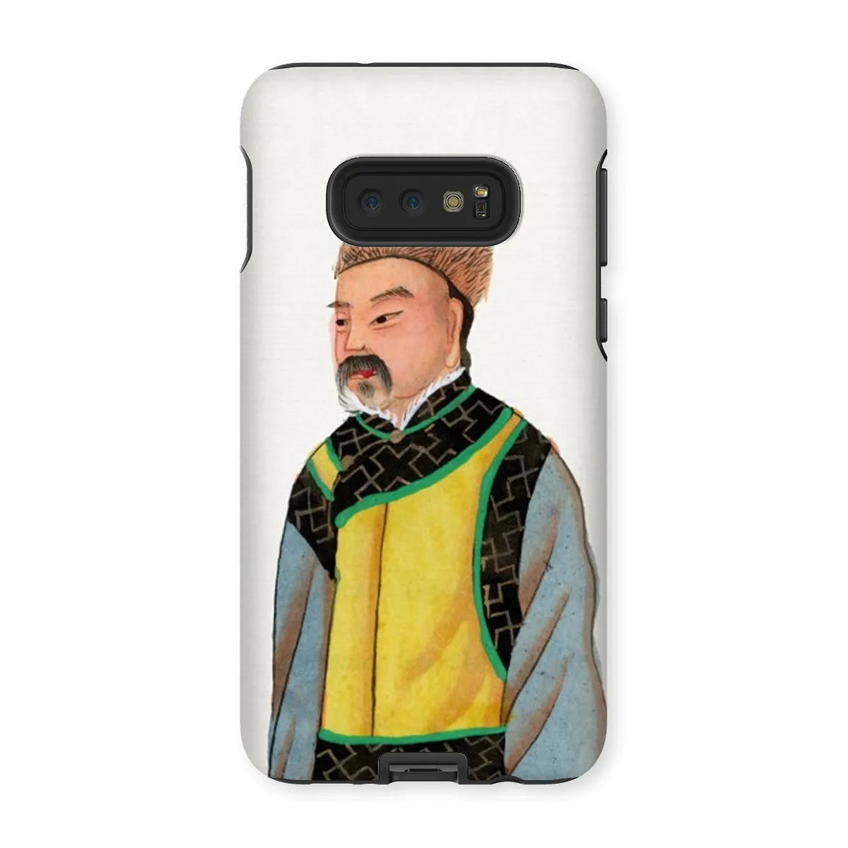 Mongolian Nobleman - Art Phone Case - Samsung Galaxy S10e / Matte - Mobile Phone Cases - Aesthetic Art