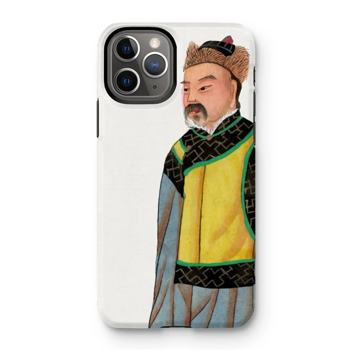 Mongolian Nobleman - Art Phone Case - Iphone 11 Pro / Matte - Mobile Phone Cases - Aesthetic Art