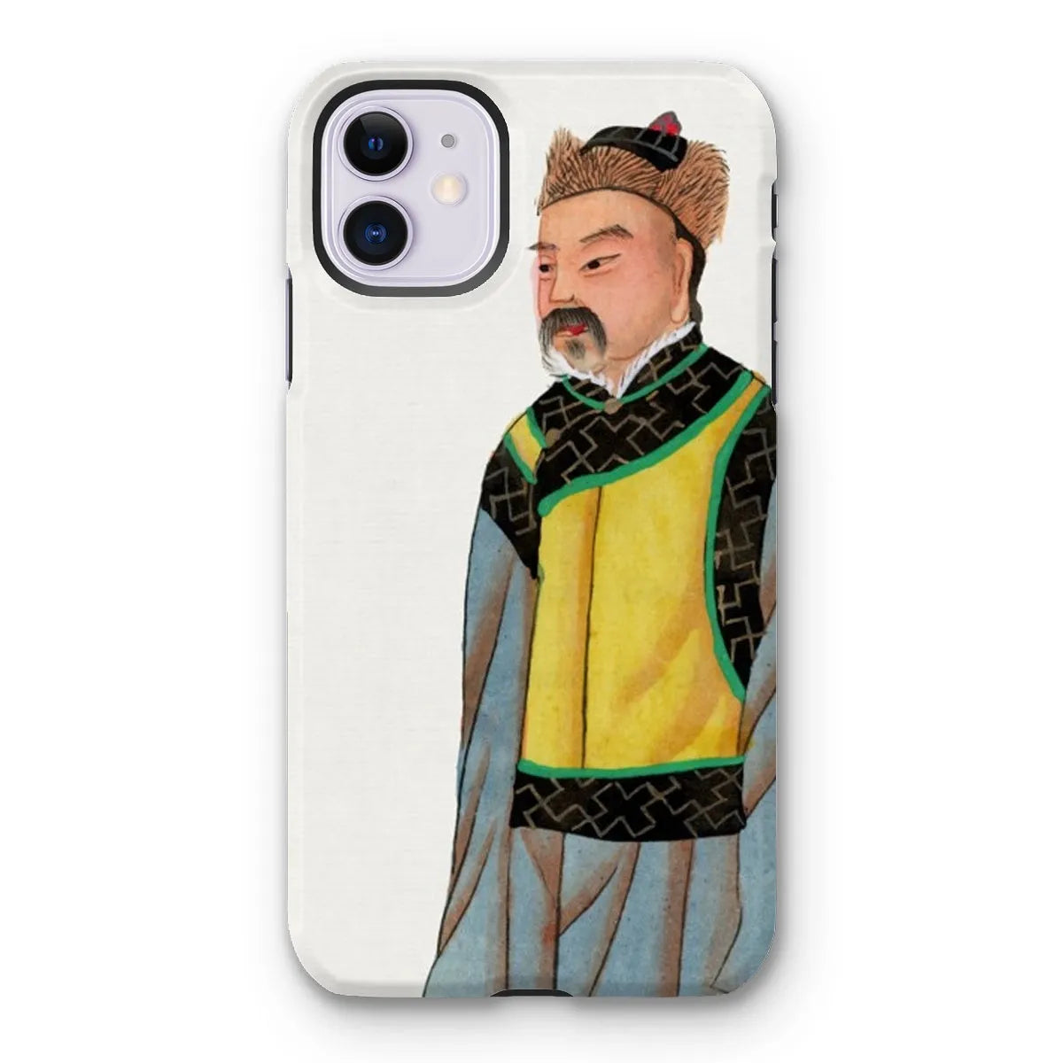 Mongolian Nobleman - Art Phone Case - Iphone 11 / Matte - Mobile Phone Cases - Aesthetic Art