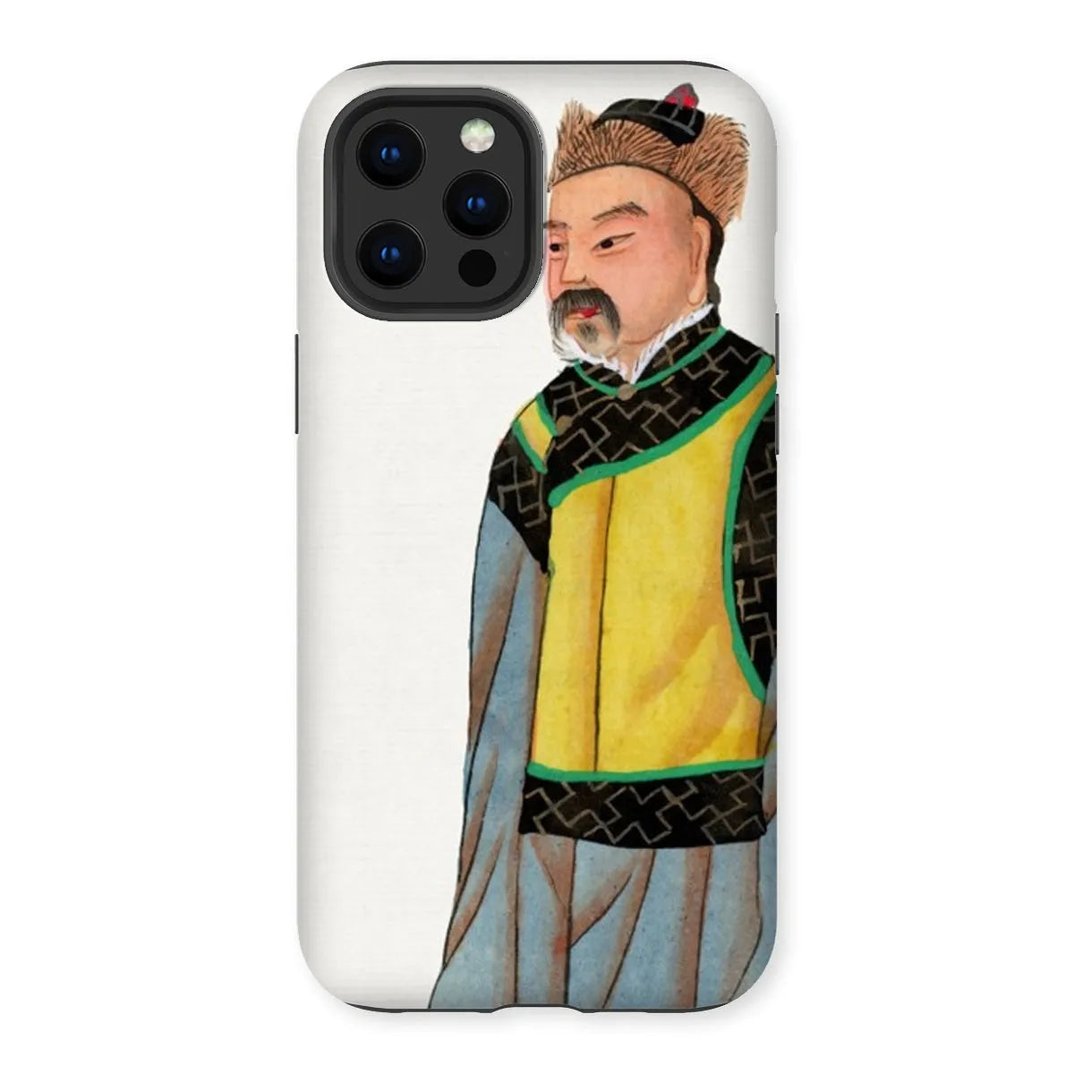 Mongolian Nobleman - Art Phone Case - Iphone 12 Pro Max / Matte - Mobile Phone Cases - Aesthetic Art