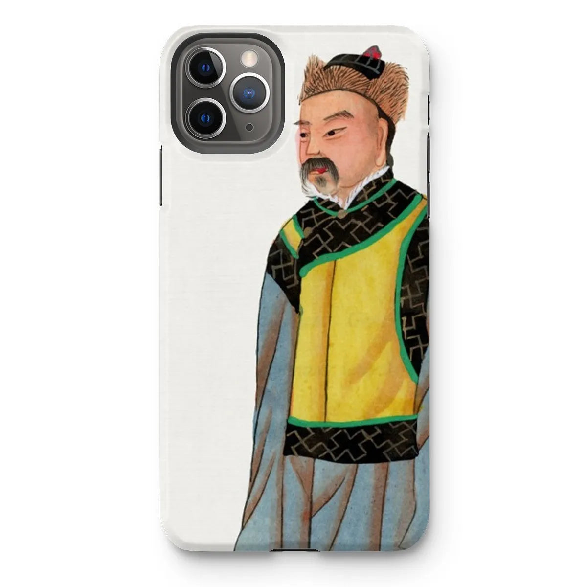 Mongolian Nobleman - Art Phone Case - Iphone 11 Pro Max / Matte - Mobile Phone Cases - Aesthetic Art