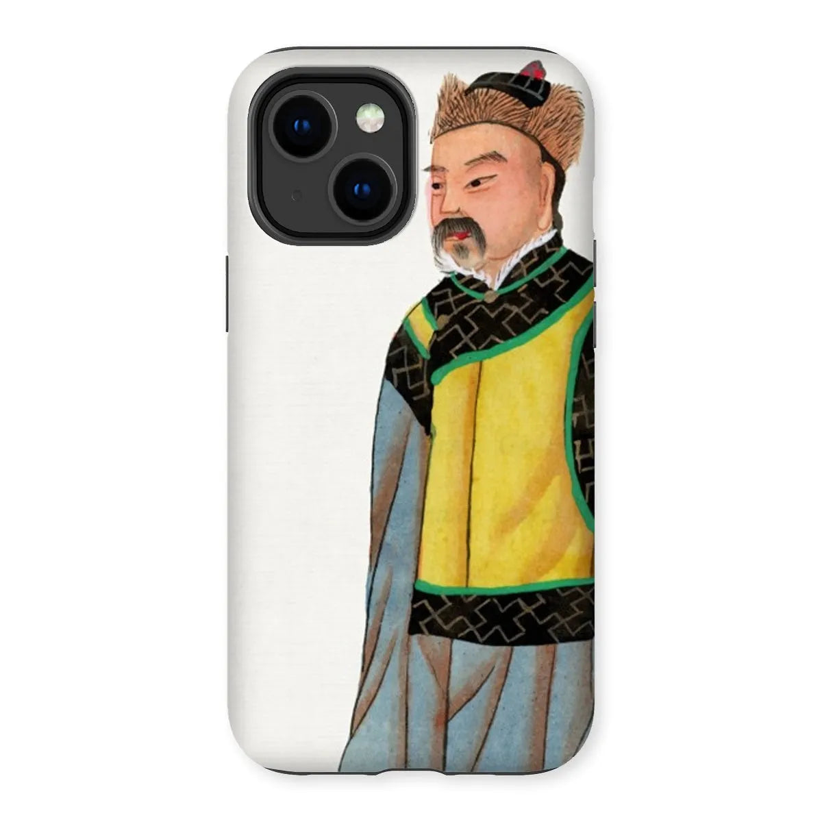 Mongolian Nobleman - Art Phone Case - Iphone 14 Plus / Matte - Mobile Phone Cases - Aesthetic Art