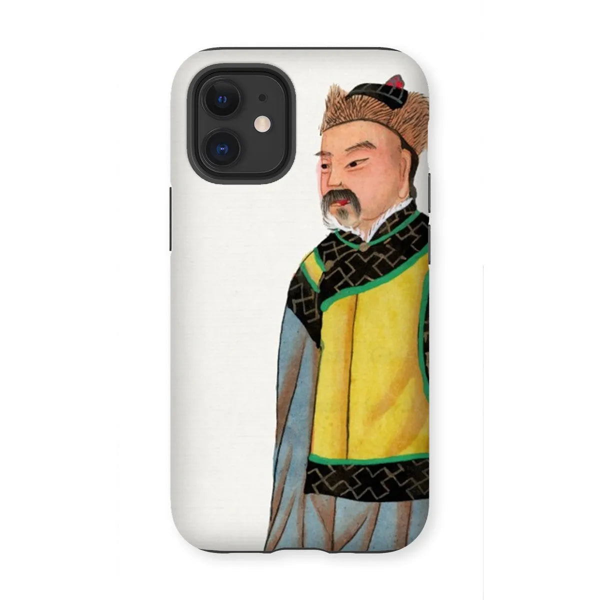 Mongolian Nobleman - Art Phone Case - Iphone 12 Mini / Matte - Mobile Phone Cases - Aesthetic Art