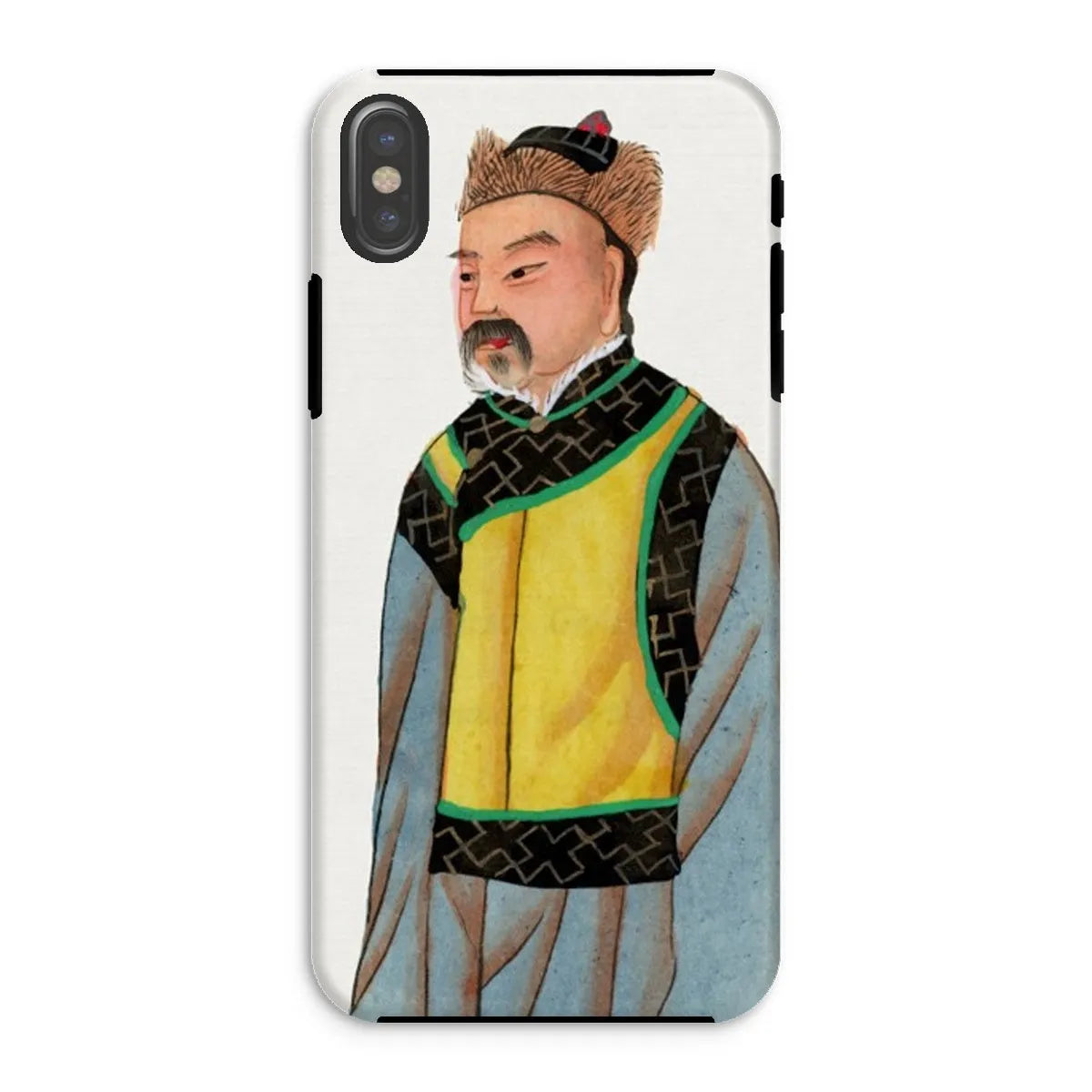 Mongolian Nobleman - Art Phone Case - Iphone Xs / Matte - Mobile Phone Cases - Aesthetic Art