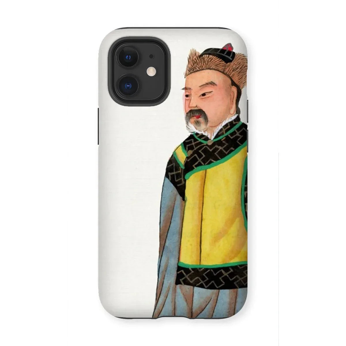 Mongolian Nobleman - Qing Dynasty Fashion Iphone Case - 12 Mini / Matte